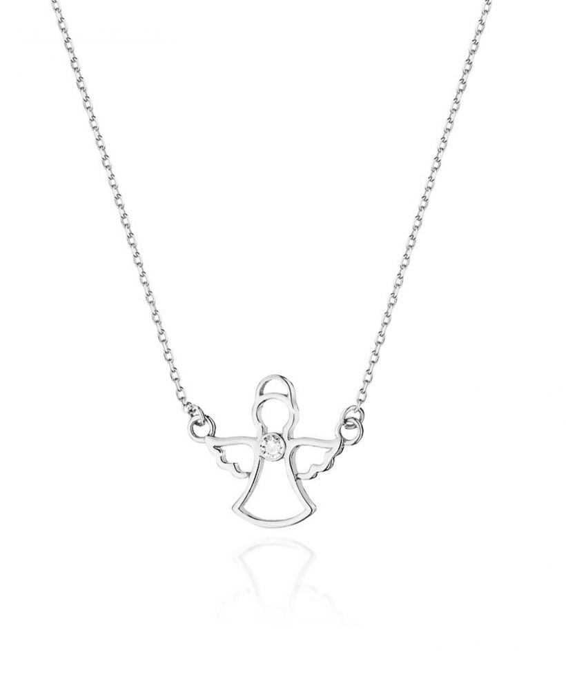 Łańcuszek Bonore 42 - 45 cm ze Złota próby 585 z diamentem 0,0145 ct