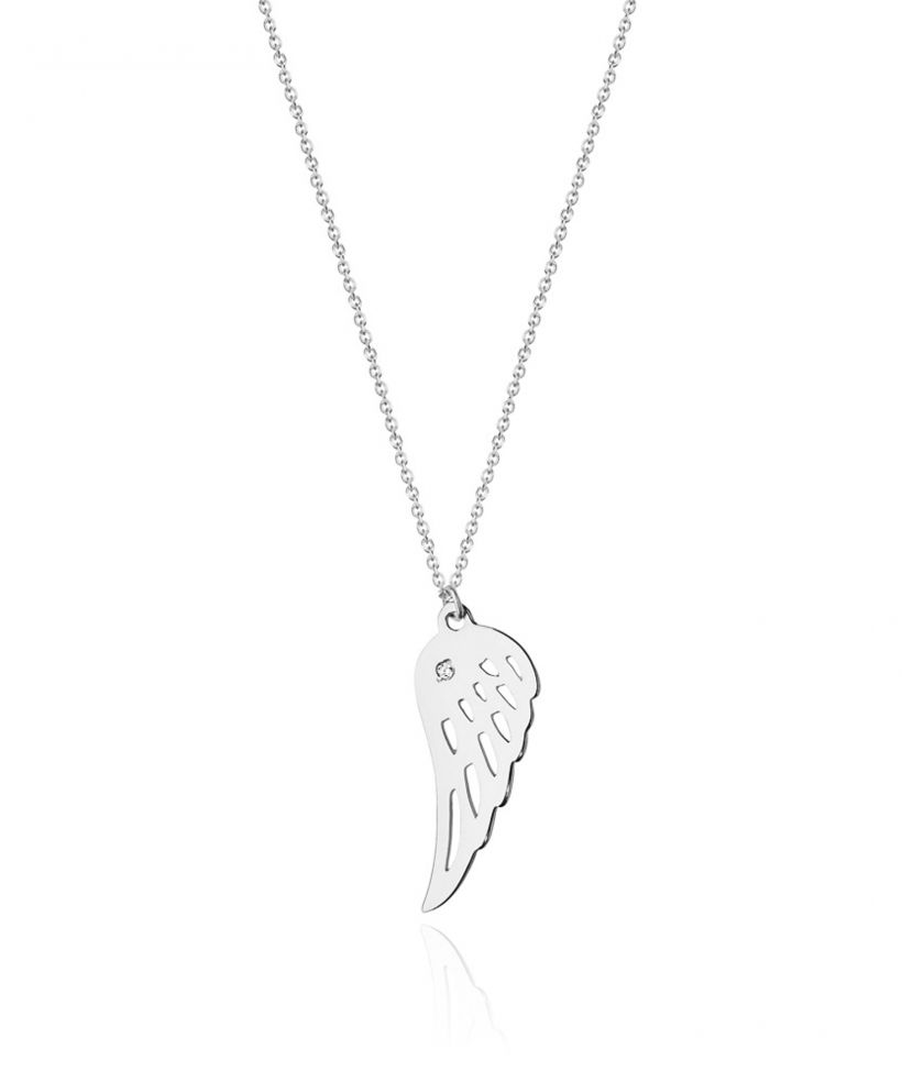 Łańcuszek Bonore 42 - 45 cm ze Złota próby 585 z diamentem 0,005 ct