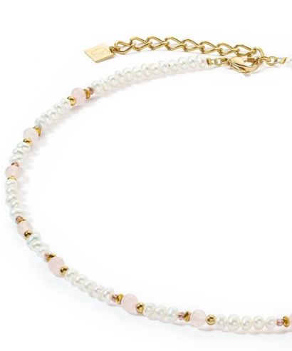 Naszyjnik Coeur de Lion Romantic Freshwater Pearls & Rose Quartz