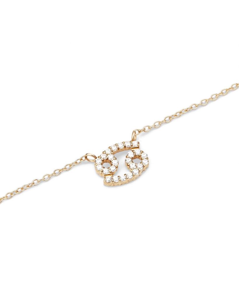 Naszyjnik Daniel Wellington Crystal Zodiac Chain Gold Cancer