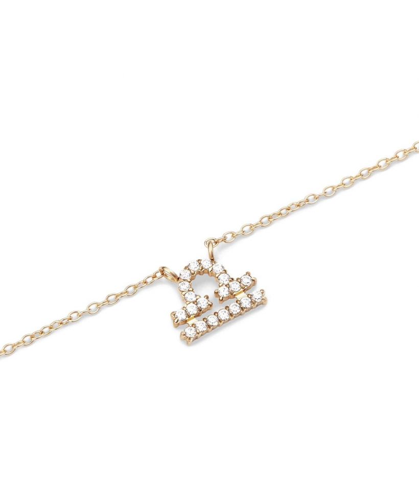 Naszyjnik Daniel Wellington Crystal Zodiac Chain Gold Libra