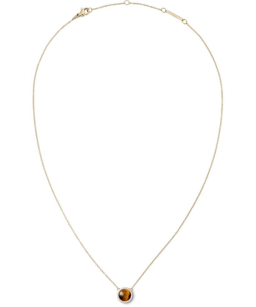 Naszyjnik Daniel Wellington Audrey Tiger Eye Gold