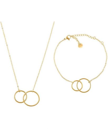Naszyjnik Pacific Gold SET z Bransoletką