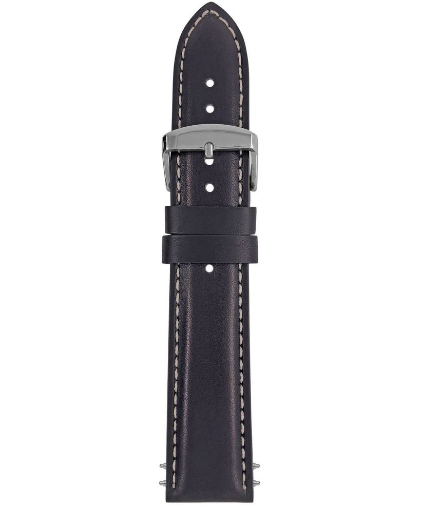 Pasek Zeppelin Black Leather 22 mm