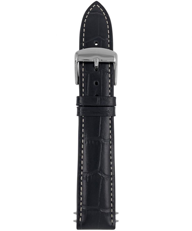 Pasek Zeppelin Black Leather 20 mm