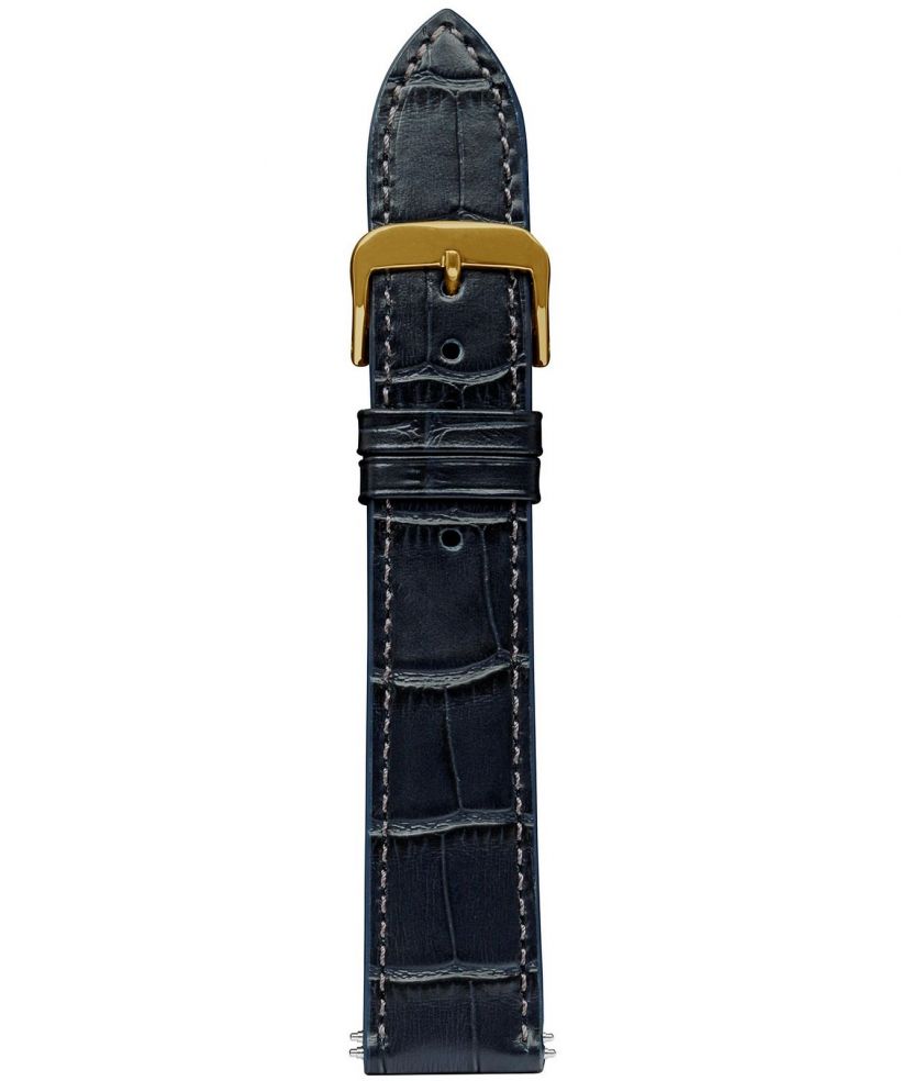 Pasek Zeppelin Navy Blue Leather 18 mm
