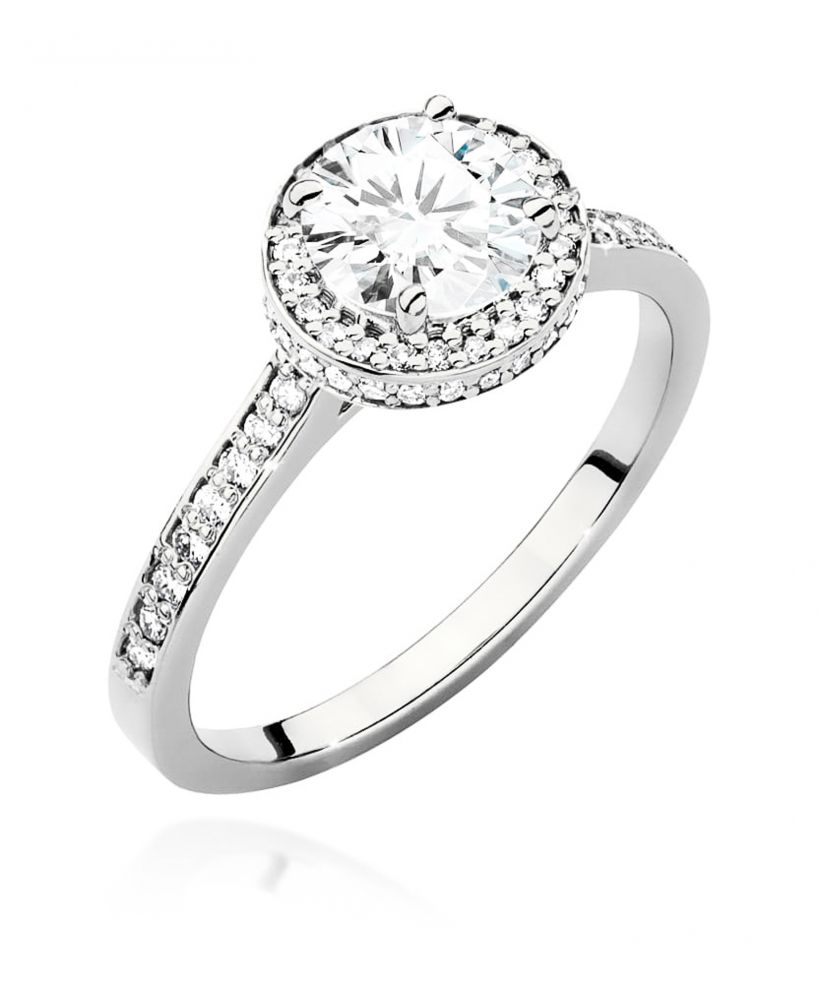 Pierścionek Bonore ze Złota próby 585 z diamentem 1,38 ct