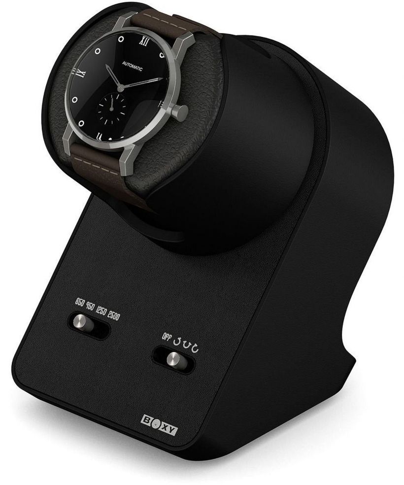 Rotomat Beco Technic BLDC Nightstand EXT Skyline Shadow na 1 zegarek z kablem USB i osobnym zasilaczem