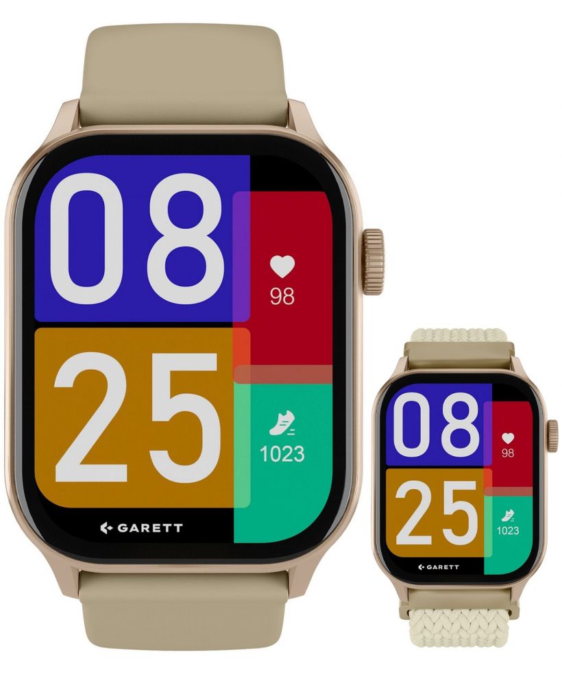 Smartwatch Garett Activity 3 Złoty SET