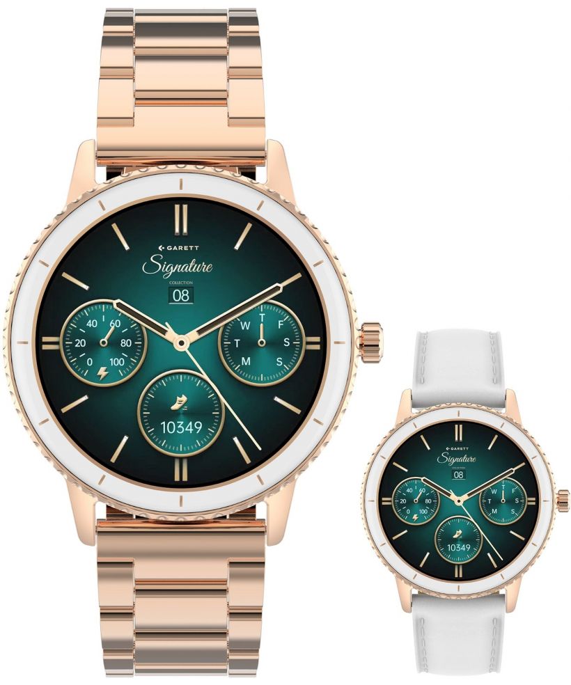 Smartwatch Garett Signature Grace Rose Gold Solid SET