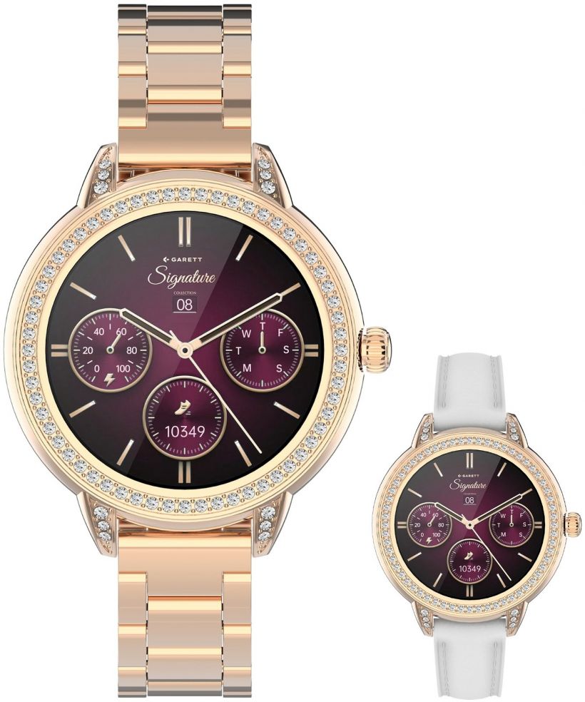 Smartwatch Garett Signature Stella Rose Gold Solid SET