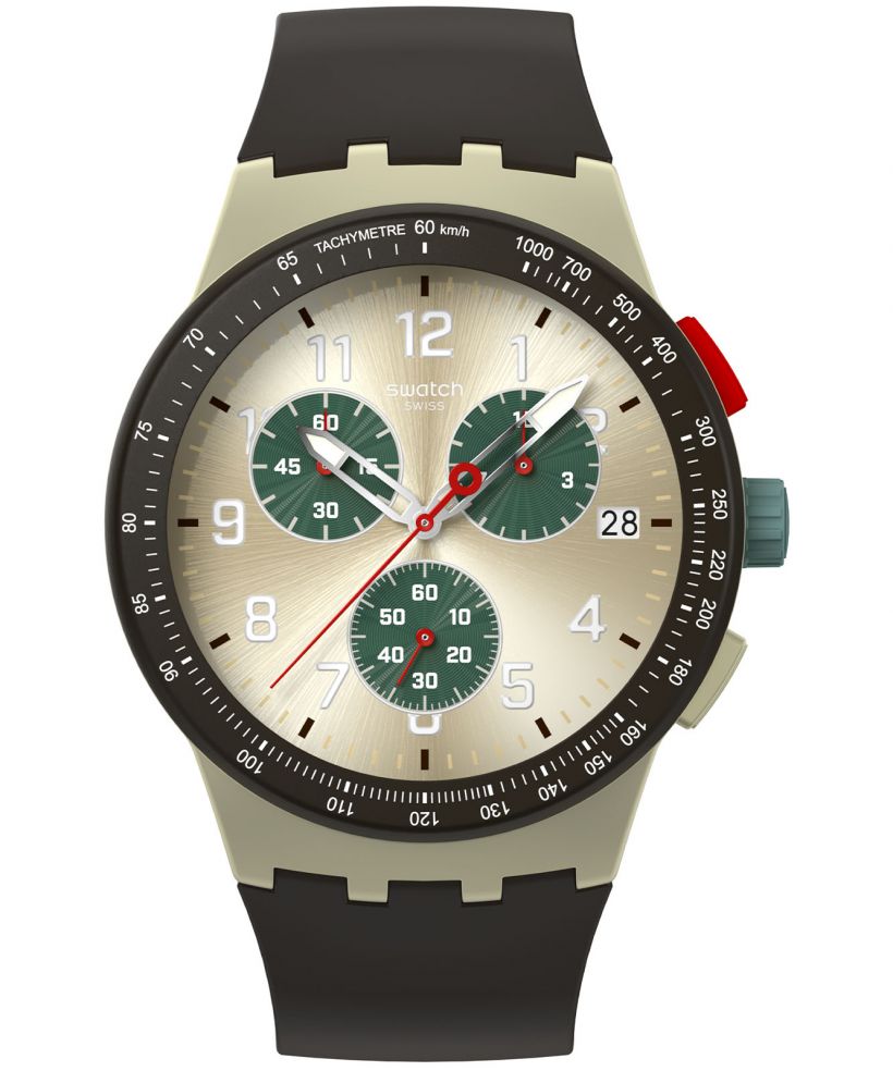 Zegarek Swatch Obsidian Ink Chronograph