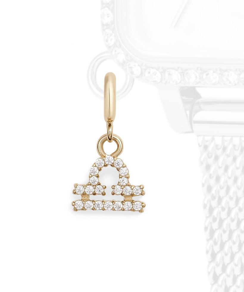 Zawieszka Daniel Wellington Charm Gold Libra