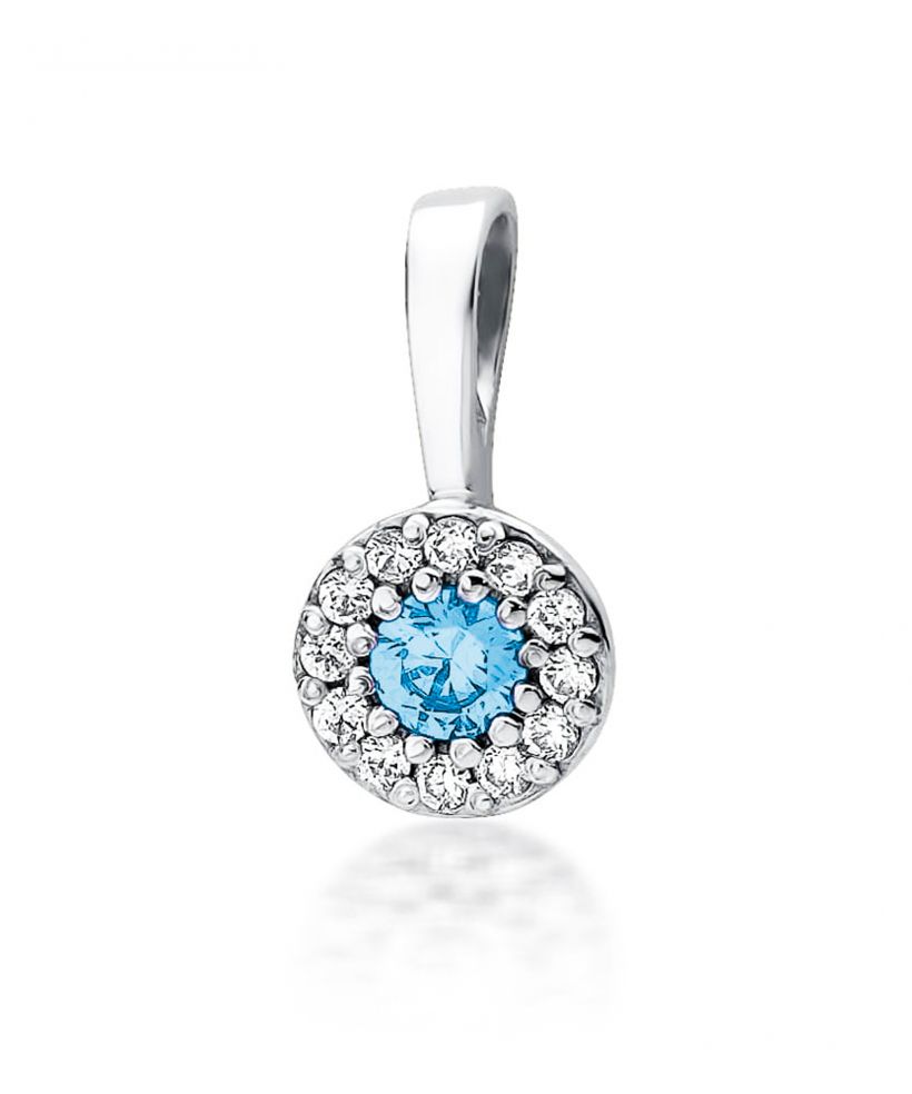 Zawieszka Bonore ze Złota próby 585 z topazem 0,15 ct