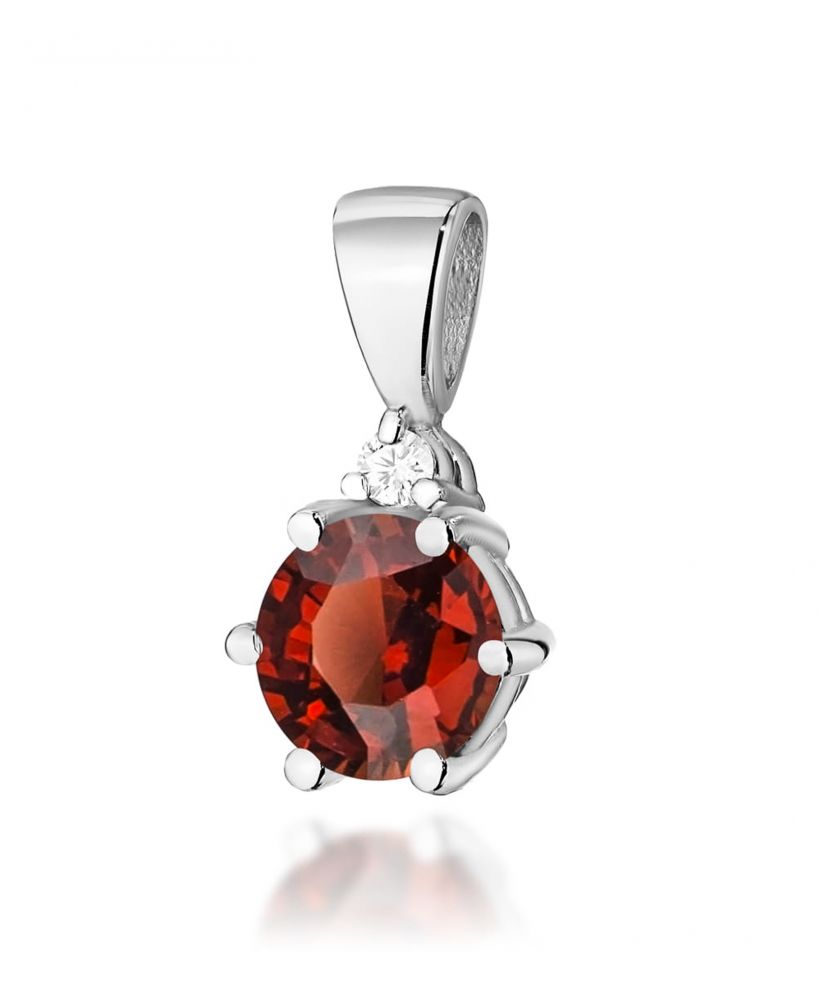 Zawieszka Bonore ze Złota próby 585 z granatem 0,6 ct
