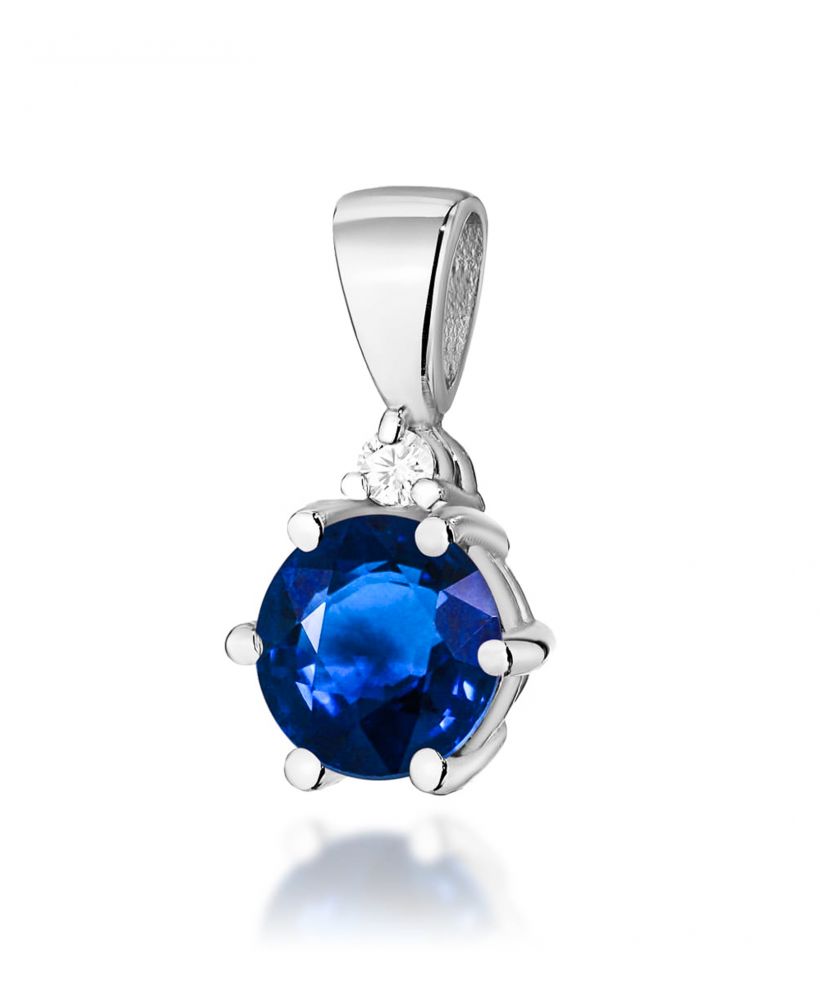 Zawieszka Bonore ze Złota próby 585 z szafirem 0,5 ct