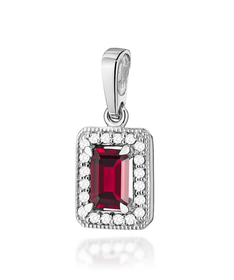 Zawieszka Bonore ze Złota próby 585 z granatem 0,7 ct