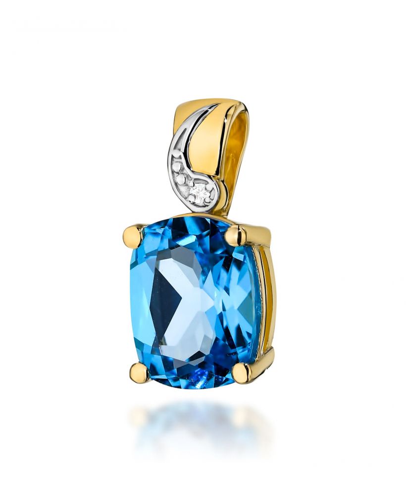 Zawieszka Bonore ze Złota próby 585 z topazem 2,4 ct