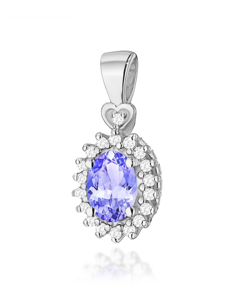 Zawieszka Bonore ze Złota próby 585 z tanzanitem 0,4 ct