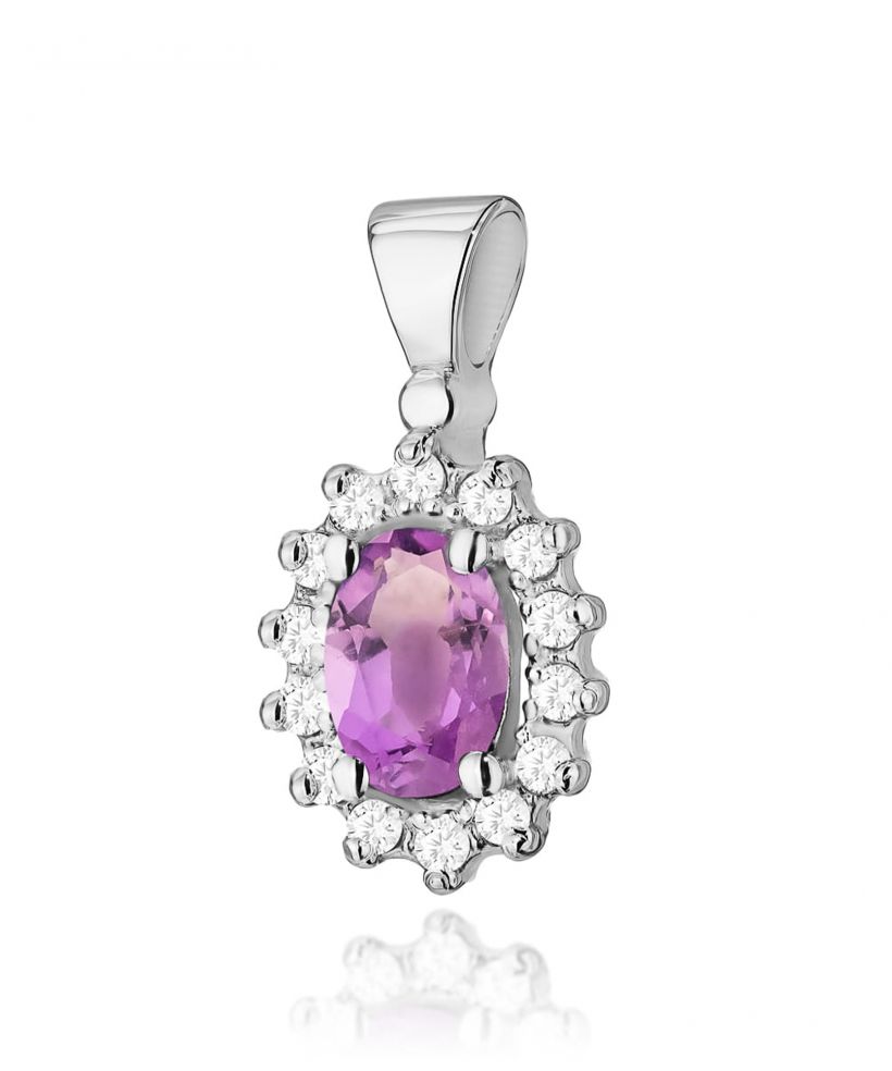 Zawieszka Bonore ze Złota próby 585 z ametystem 0,4 ct
