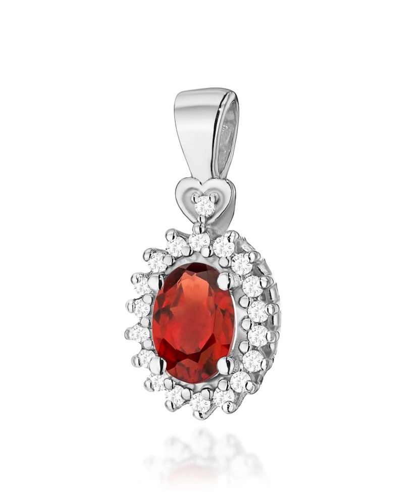 Zawieszka Bonore ze Złota próby 585 z granatem 0,5 ct