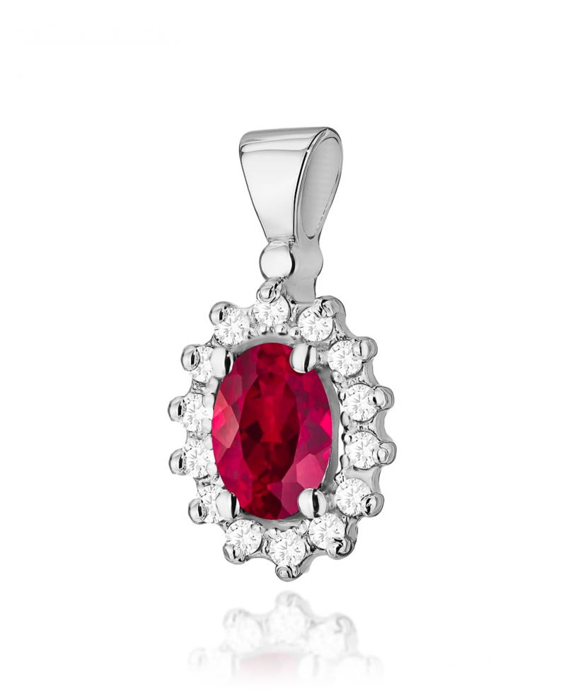 Zawieszka Bonore ze Złota próby 585 z rubinem 0,6 ct