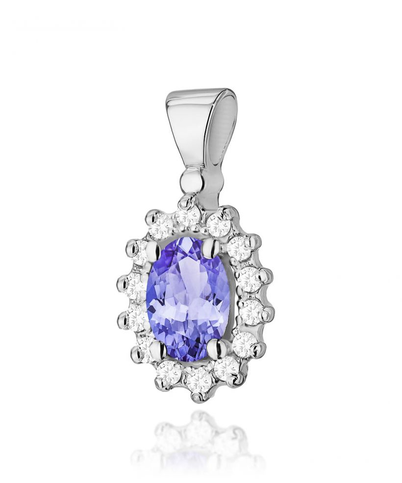 Zawieszka Bonore ze Złota próby 585 z tanzanitem 0,4 ct