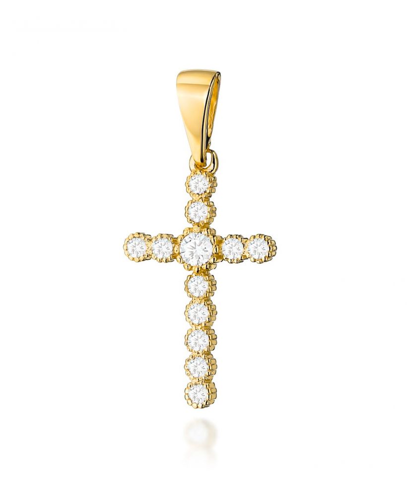 Zawieszka Bonore ze Złota próby 585 z diamentem 0,32 ct