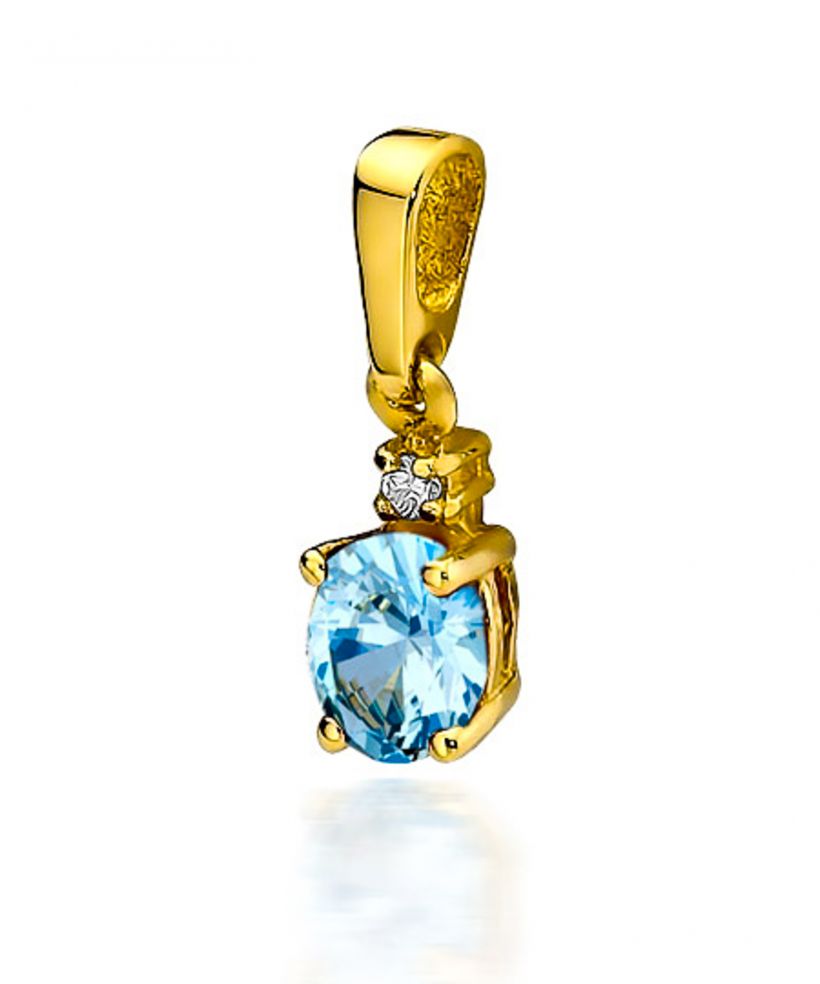 Zawieszka Bonore ze Złota próby 585 z topazem 0,5 ct