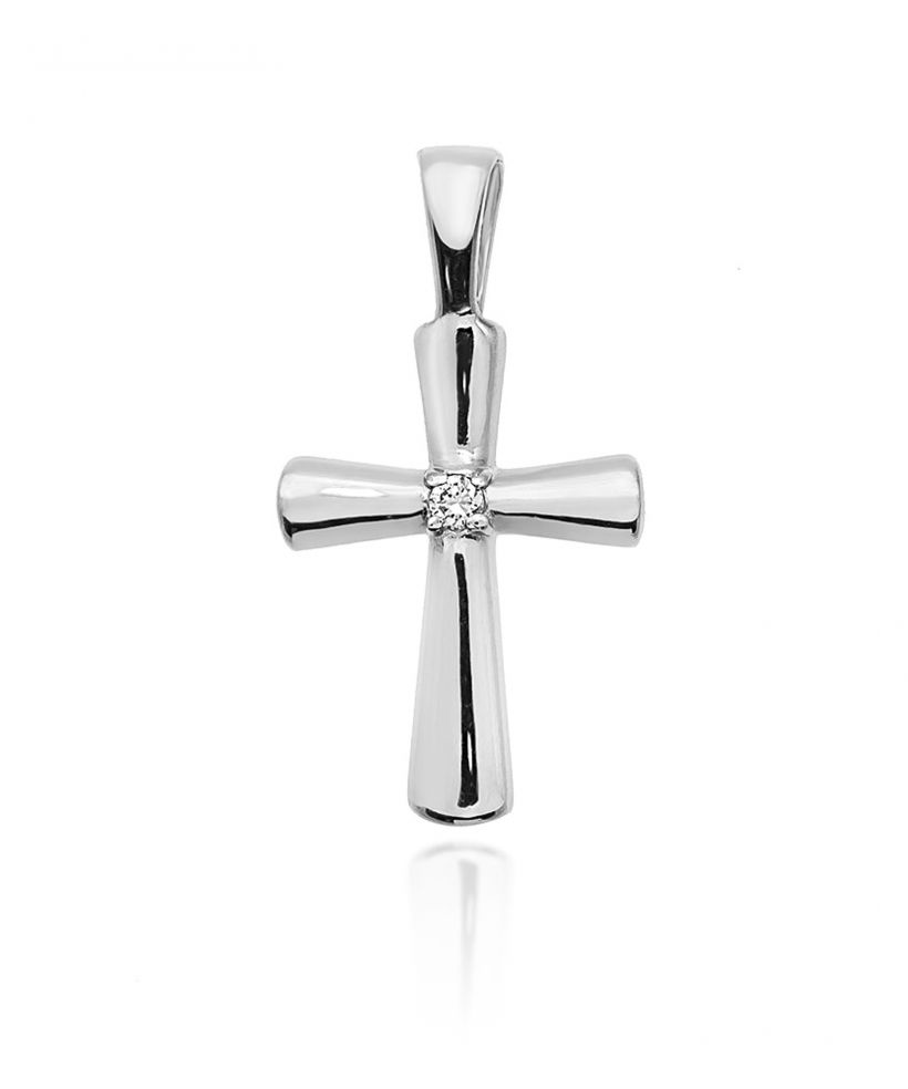Zawieszka Bonore ze Złota próby 585 z diamentem 0,0145 ct