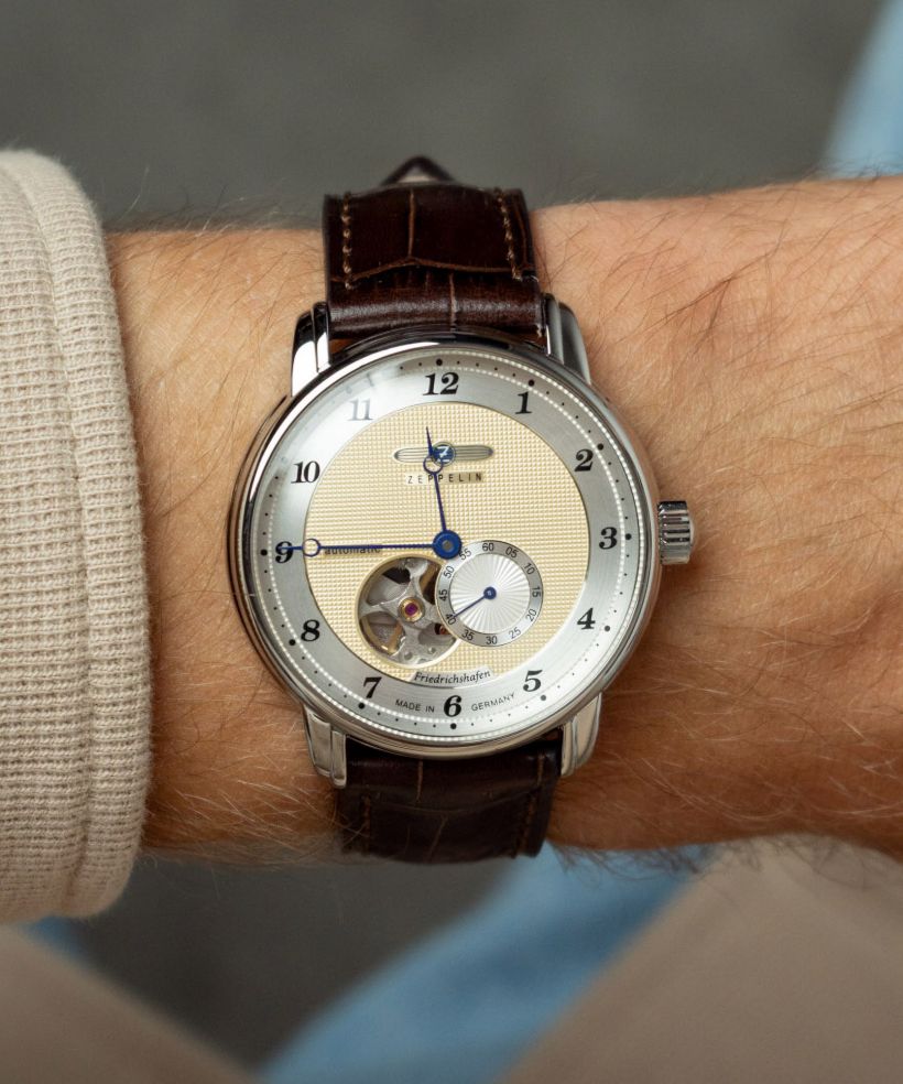Zegarek męski Zeppelin Friedrichshafen Open Heart Automatic