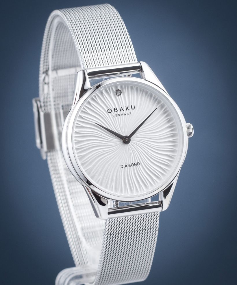 Zegarek damski Obaku Smykke Silver