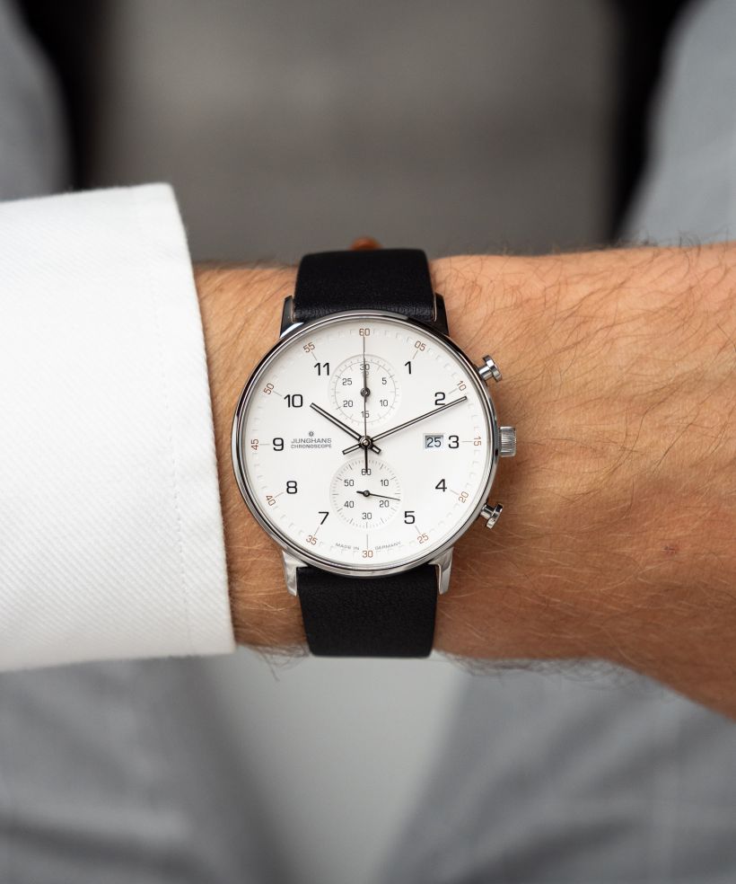 Zegarek męski Junghans FORM C Chronoscope 					