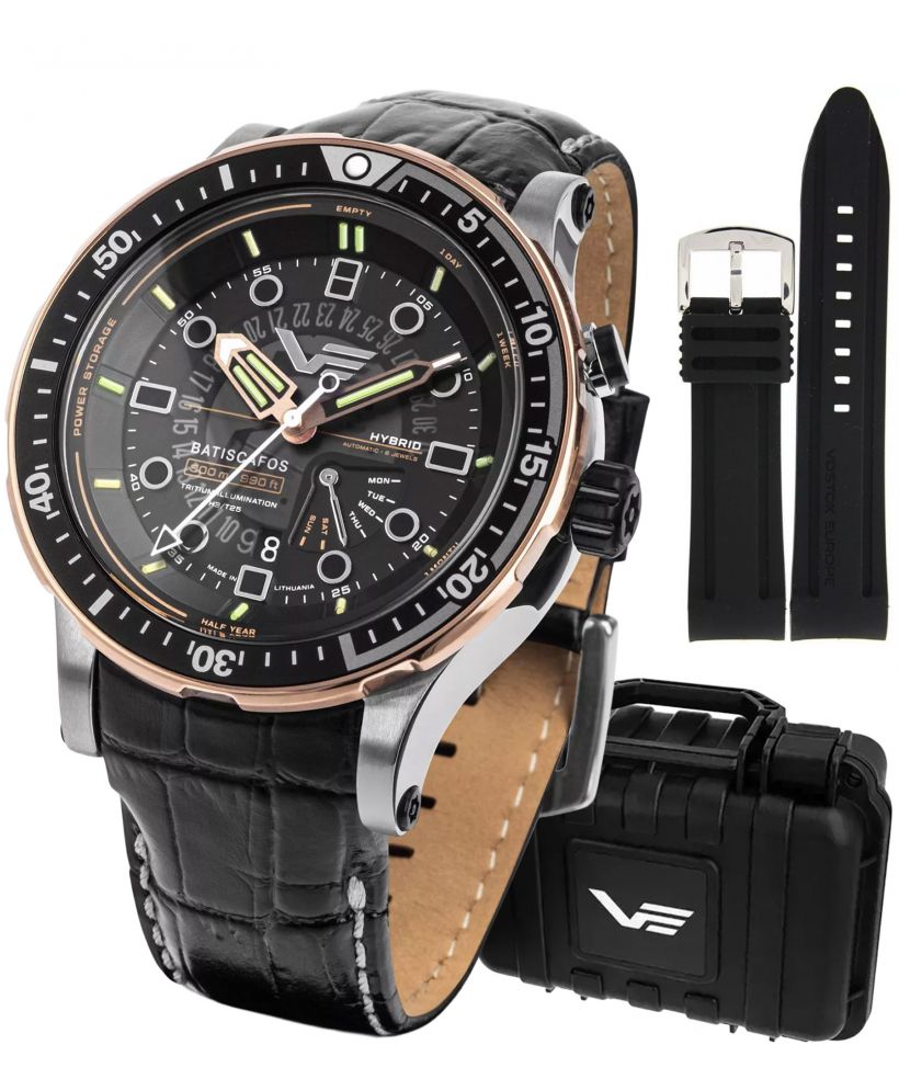 Zegarek męski Vostok Europe Batiscafos Hybrid Automatic SET