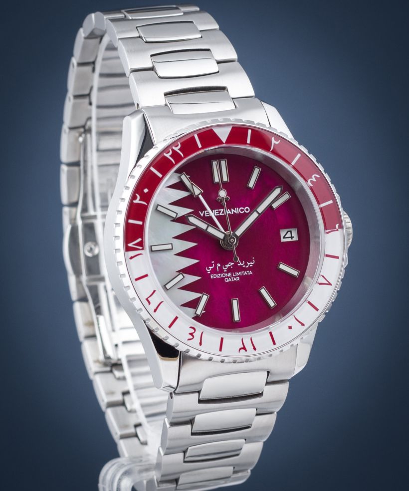 Zegarek męski Venezianico Nereide GMT Qatar Limited Edition