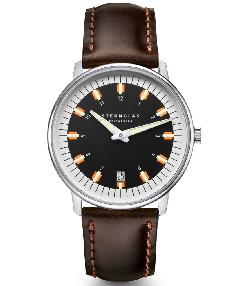 Zegarek męski Sternglas Egor Black Silver