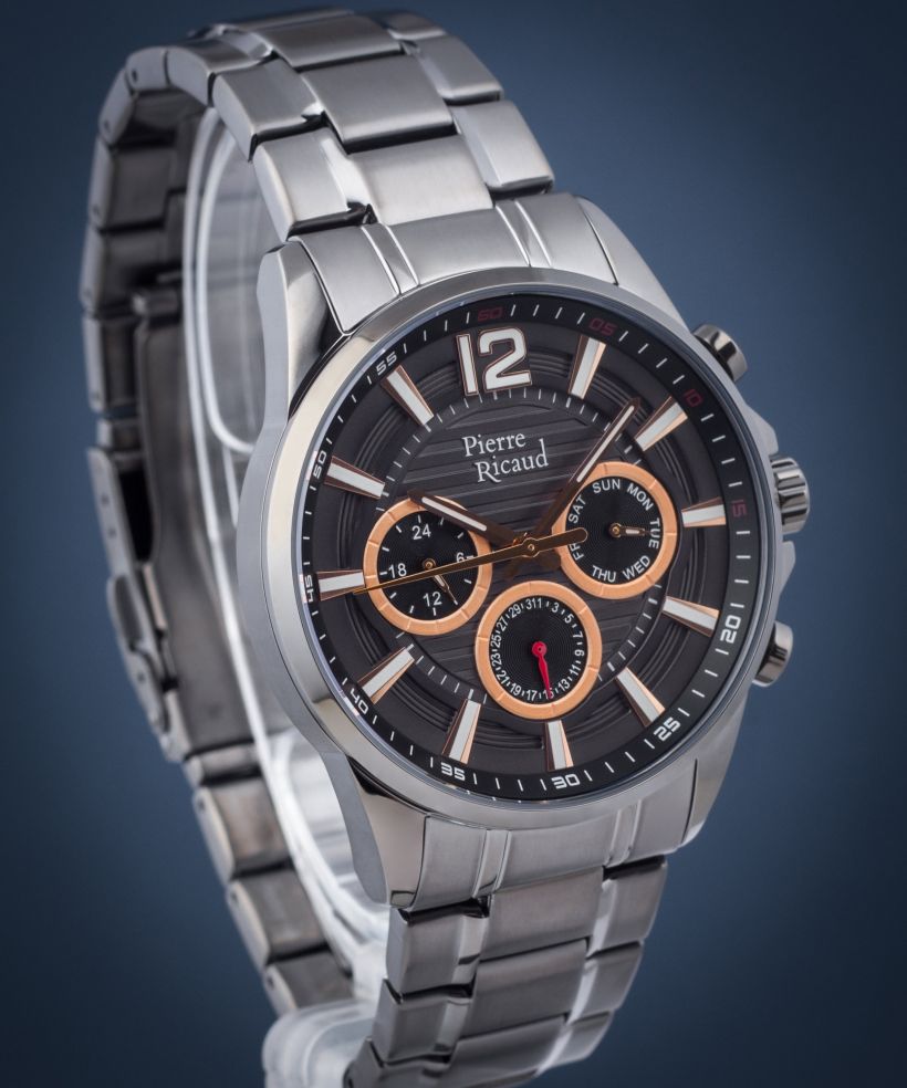 Zegarek męski Pierre Ricaud Multifunction