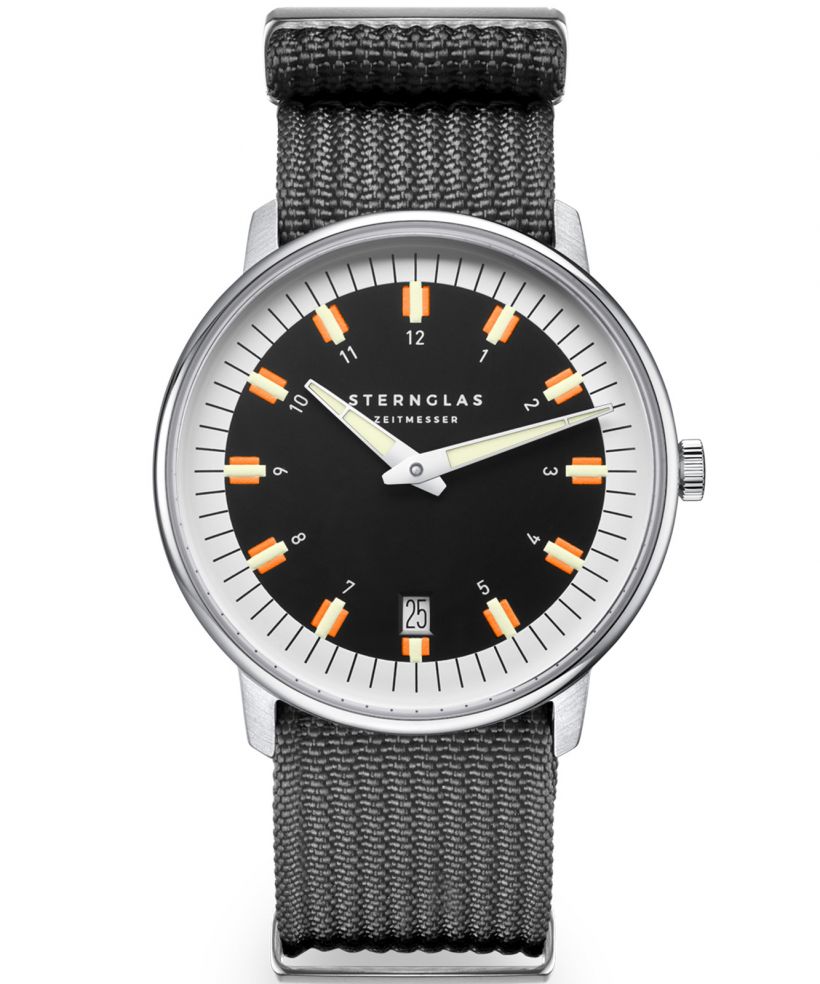 Zegarek męski Sternglas Egor Black Silver