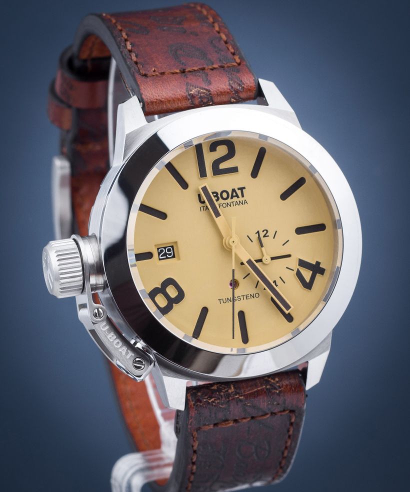 Zegarek U-BOAT Classico 42 Tungsteno Beige