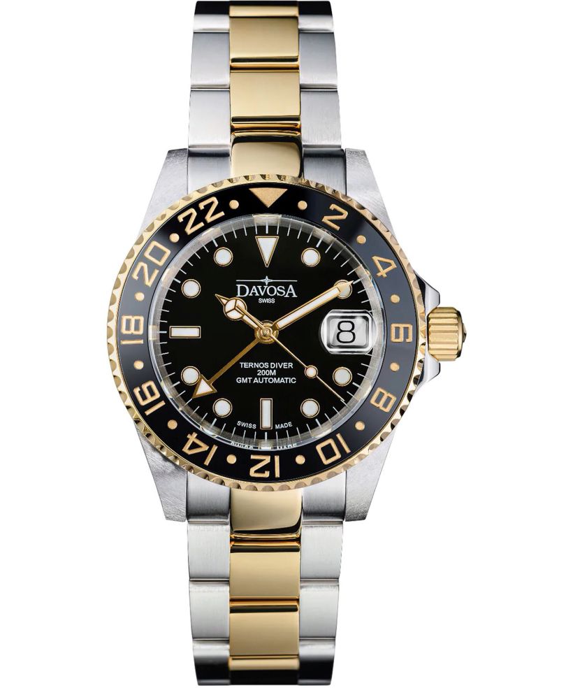 Zegarek męski Davosa Ternos Ceramic GMT WaveSI Automatic