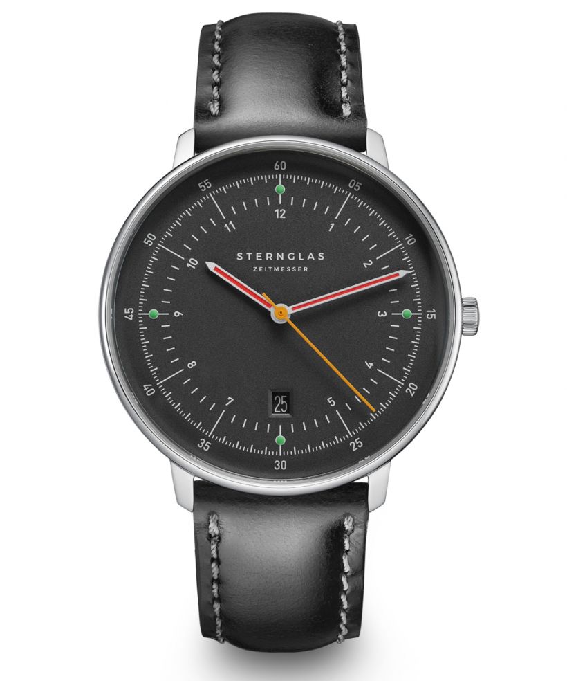 Zegarek męski Sternglas Hamburg Neugraphit Automatic