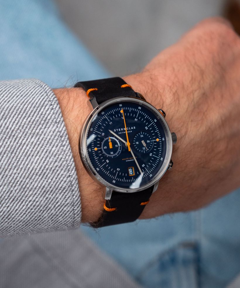 Zegarek męski Sternglas Hamburg Ed Küstemm Chronograph