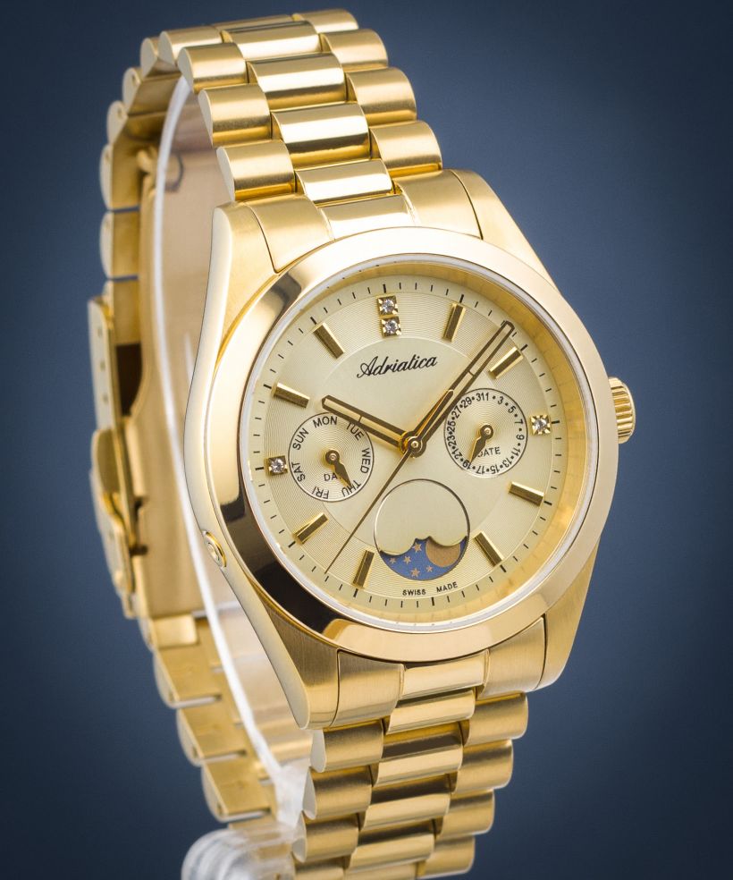 Zegarek damski Adriatica Moonphase