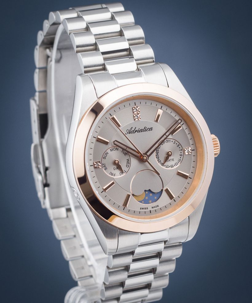 Zegarek damski Adriatica Moonphase