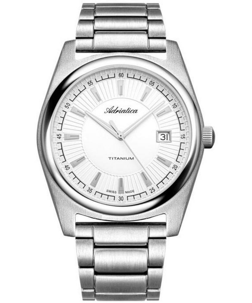 Zegarek męski Adriatica Sapphire Titanium