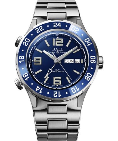 Zegarek męski Ball Roadmaster Marine GMT Automatic Titanium Chronograph Limited Edition