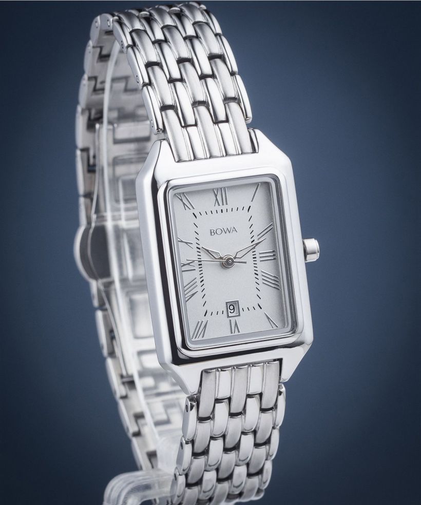 Zegarek damski BOWA Barcelona White Silver Steel 23