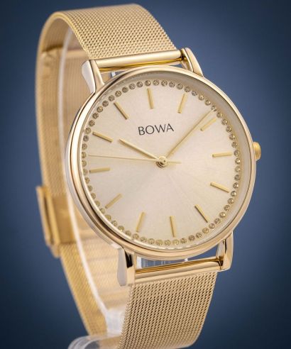 Zegarek BOWA Rio Full Gold Mesh 38