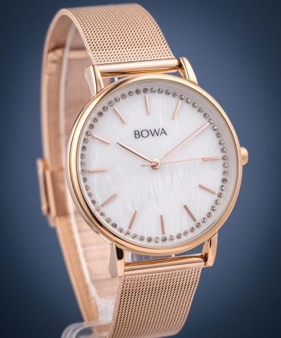 Zegarek BOWA Rio Pearl-Rose Gold Mesh 38