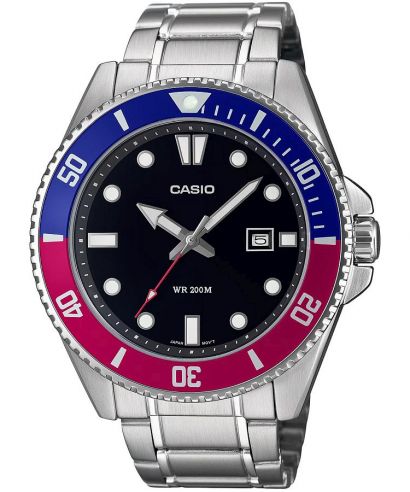 Zegarek męski Casio Duro Diver Pepsi